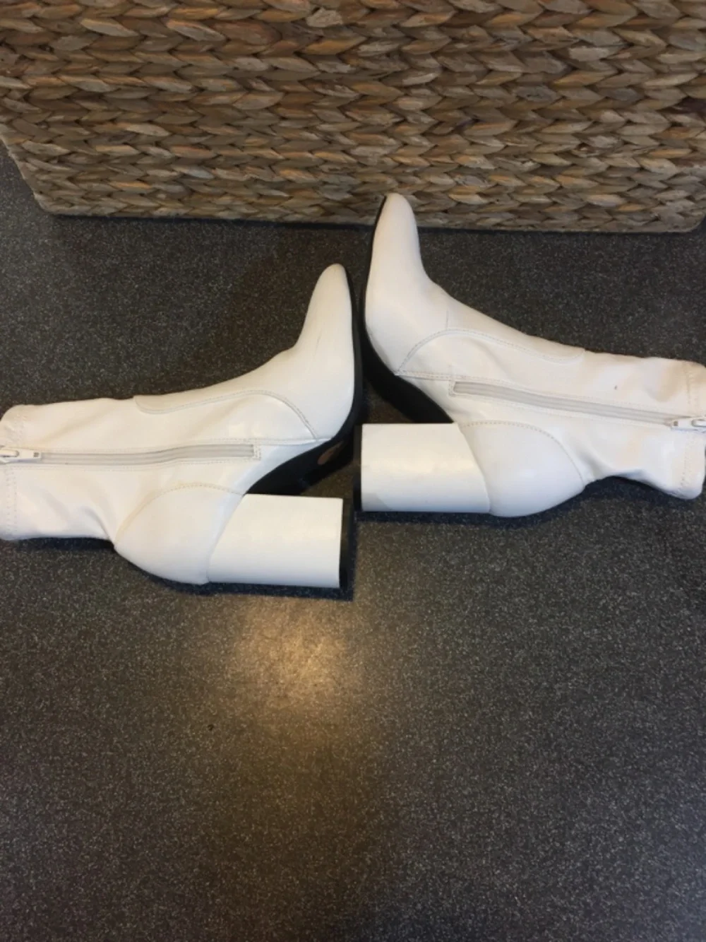 Madden Girl White Ankle Ranger Booties